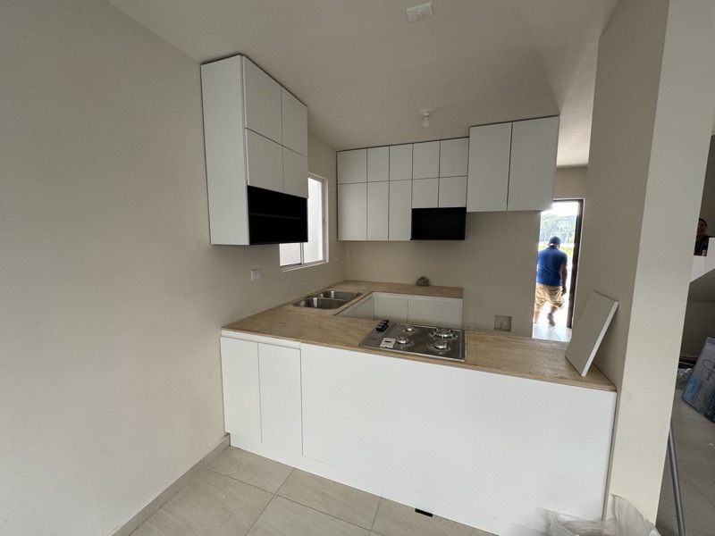 Cocina antigua antes de la remodelación en Fracc Platino, Apodaca